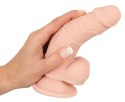 Dildo wyginane penis realistyczny sex członek 17cm