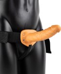 RealRock - Wibrator - dildo na pasku 20,5 cm