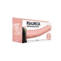 RealRock - Wibrator - dildo na pasku 24,5 cm