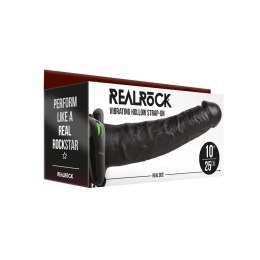 RealRock - Wibrator - dildo na pasku 24,5 cm