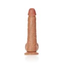 RealRock - Proste realistyczne dildo z jądrami i przyssawką 23 cm