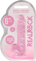 RealRock - Realistyczne dildo z jądrami 15 cm