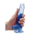 RealRock - Realistyczne dildo z jądrami 17 cm