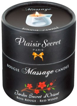 Massage Candle Red Wood 80 ml