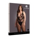 Le desir - Bodystocking z uwodzicielskimi liniami Plus Size