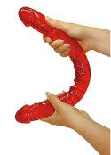 Dildo penis podwójna penetracja lesbijskie 43cm