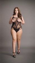 Le desir - Body z maskującymi bokami Plus Size