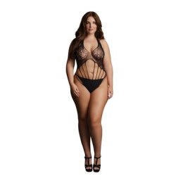 Le desir - Body z wycięciami 2w1 Plus Size