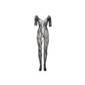 Le desir - Koronkowe bodystocking z otwartym kroczem S-XL