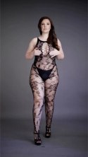 Le desire - Bodystocking z otwartym kroczem Plus Size