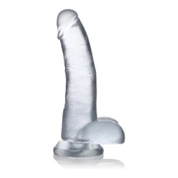 Curve Toys - Dildo z jądrami - 20,5 cm