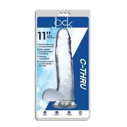 Curve Toys - Dildo z jądrami - 28 cm