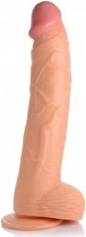 XR Brands - Dildo z jądrami - 30 cm