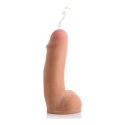 XR Brands - Dildo tryskajace o podwójnej gęstości - 18 cm