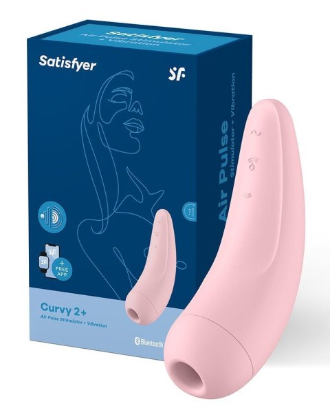 Wibrator dla par satisfyer curvy 2+ z aplikacją