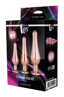 GLEAMING LOVE PLEASURE SET ROSE GOLD