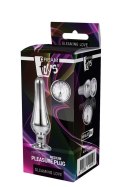 GLEAMING LOVE SILVER PLEASURE PLUG M