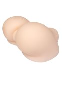 Masturbator realistyczny 2 otwory wibracje 3kg xl