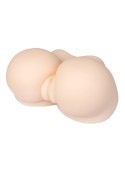 Masturbator realistyczny 2 otwory wibracje 3kg xl