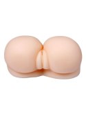 Masturbator realistyczny 2 otwory wibracje 3kg xl