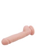 Dildo duże żylaste penis z mocną przyssawką 23 cm