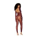 Dreamgirl - Bodystocking w panterkę - rozmiar uniwersalny