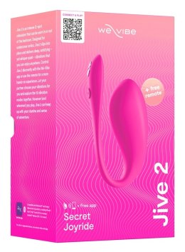 We-Vibe - Jajeczko Wibrujące Z Pilotem I Aplikacją Jive 2 by We-Vibe Electric Pink