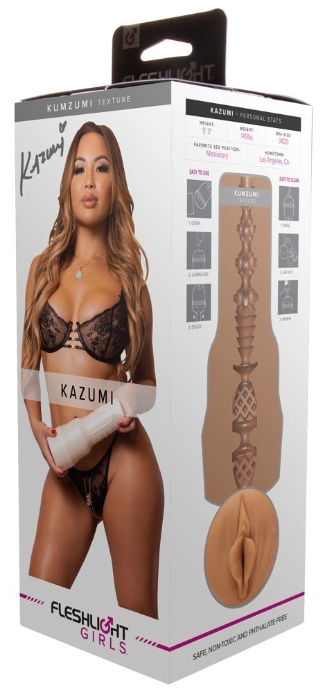 Fleshlight - Ręczny Masturbator Realistyczny Cipka Kazumi