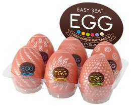 Tenga - 6 Jednorazowych Masturbatorów Egg HB Package II 6pcs