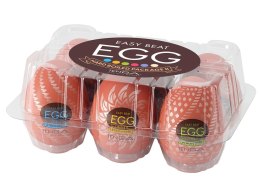 Tenga - 6 Jednorazowych Masturbatorów Egg HB Package II 6pcs