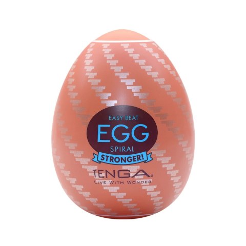 Tenga - Masturbator Ręczny W Kształcie Jajeczka Spiralny Egg Spiral