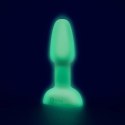 B-Vibe - ASStronaut Glow-in-the-Dark Zestaw z korkiem analnym - zielony