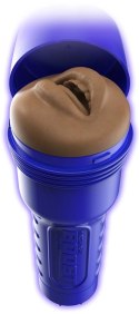 Fleshlight - Masturbator Z Kontrolą Ssania Usta Boost Blow Dark Brązowy