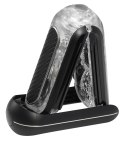 Tenga - Masturbator Wielokrotnego Użytku Czarny Flip Zero Gravity Black Electr