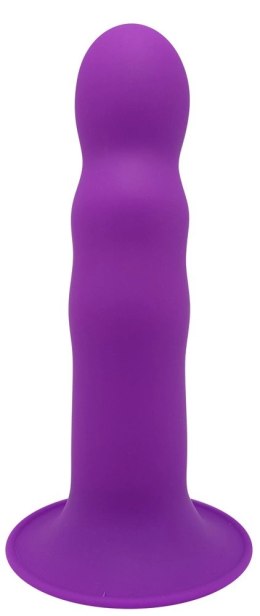 Adrien Lastic - Silikonowe Miękkie Dildo 18,2 cm Hitsens 3 Fioletowe