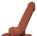 PDX Plus - Męski Tors Z Ruchomym Penisem Perfect Ride Brown