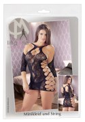 Mandy Mystery Lingerie - Seksowna Mini Sukienka W Koronkowym Stylu S-L