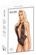 Kissable - Seksowne Uwodzicielskie Czarne Body Z Koronki S/M